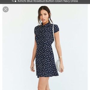 Urban outfitters blue kimchi blue dress